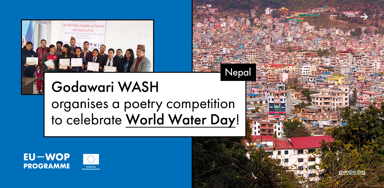 Godawari WASH project of Nepal organises a poetry competition to celebrate World Water Day